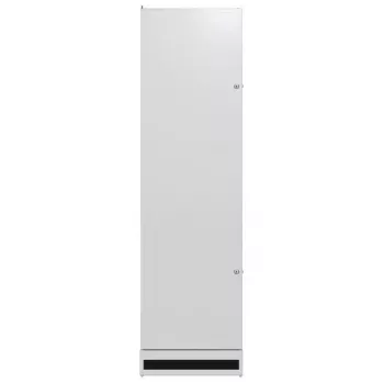 Durvis EFB Elektronik PRO-TUR246SV.GR vienas daļas tērauda aizmugurējās durvis 24U skapjiem, 600 mm