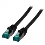 Tīkla kabelis EFB Elektronik MK6001.15B RJ-45 Cat6a 15 m Melns