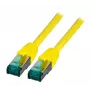 Tīkla kabelis EFB Elektronik MK6001.20Y RJ-45 Cat6a 20m Dzeltens