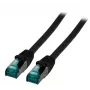 Tīkla kabelis EFB Elektronik MK6001.30B RJ-45 Cat6a 30 m Melns