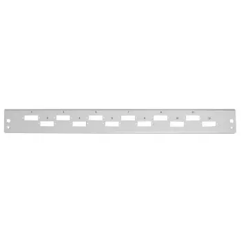 Patch Panel EFB Elektronik VSB-FP-12SC-D-H - 1U optiskais sadalītājs ar SC Duplex / LC Quad savienotājiem