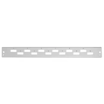 Piekļuves panelis šķiedru optikai EFB Elektronik VSB-FP-6SC-D-H — 1U plaukta stiprinājums, SC Duplex porti