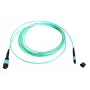 Šķiedru optikas MTP kabelis EFB Elektronik MTPF12MTPFOM3-1-A — 1 m, OM3, MTP–MTP, 50 µm, akva