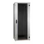 Brīvi stāvošs skapis EFB Elektronik PRO-2486GR.G1SV 24U, max slodze 1000 kg, atslēgas slēdzene, IP20, pelēks
