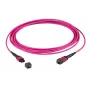 InfiniBand/optiskās šķiedras kabelis EFB Elektronik MTPF36MTPFOM4-5-A, OM4, MTP–MTP, 5 m, 50 µm, violets