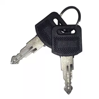Atslēgu komplekts EFB Elektronik 102115.4 skapju piederumiem, melns, IP55, 2 gab.