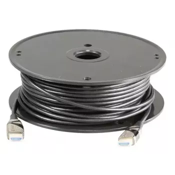 HDMI kabelis EFB Elektronik K5431AOC.20V2 — 20 m, HDMI Type A vīriešu–vīriešu, melns