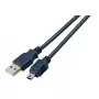 USB kabelis EFB Elektronik K5250SW.3V2 30 m USB 2.0 A Mini-B Melns