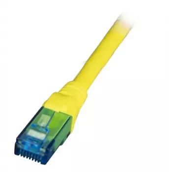 Tīkla vītā pāra kabelis EFB Elektronik K8109GE.1 Cat6a U/UTP RJ-45 līdz RJ-45 Dzeltens 1 m