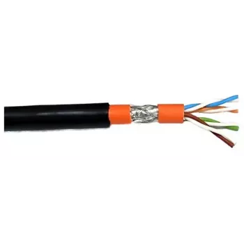 Tīkla kabelis EFB Elektronik 99733.250-CPR Cat7 S/FTP (S-STP) 250 m Melns
