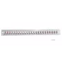 Pievienošanas paneļa piederums EFB Elektronik SB-FP-24SC-S-OM3 — 1U statīvs, 24 SC OM3 porti, pelēks, 432×13×43.5 mm