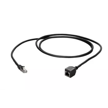 Tīkla pagarinātāja kabelis EFB Elektronik K5546SW.5 RJ-45 Cat6a 5 m Melns