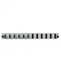 Paneļa piederums EFB Elektronik SB-FP-6SC-D-V-OM3, 1U stiprinājums, 432×13×43.5 mm, pelēks