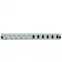 Priekšējais panelis EFB Elektronik SB-FP-6SC-S-OS2 — 19 inch 1U, pelēks