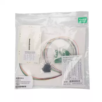 EFB Elektronik 53100.211 Aprīkota savienošanas kasete ar krāsainiem SC OS2 pigtailiem, 0,8 m