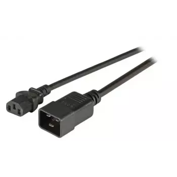Strāvas kabelis EFB Elektronik EK531.3V2, 3 m, C20–C13, 250 V 10 A, melns