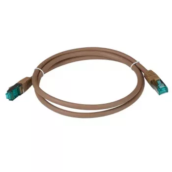 Tīkla kabelis EFB Elektronik MK6001.20BR — Cat6a S/FTP (S-STP), RJ-45–RJ-45, 20 m, brūns, apzeltīti kontakti
