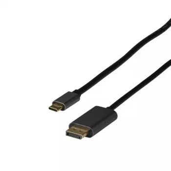 EFB Elektronik EBUSBC-DP14K.2 video kabeļa adapteris 2 m USB Type-C – DisplayPort Melns