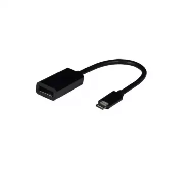 EFB Elektronik EBUSBC-DP-4K60 video kabeļa adapteris 0.15 m USB Type-C uz DisplayPort Melns