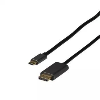 EFB Elektronik EBUSBC-DP12K.2 video kabeļa adapteris 2 m USB Type-C – DisplayPort Melns