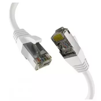 Tīkla kabelis M-Cab EC020200317 RJ-45 Cat8.1 7,5 m Balts