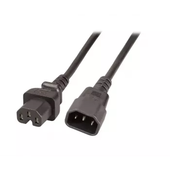 Strāvas kabelis EFB Elektronik EK585.2V2 2 m IEC C14 – IEC C15 250 V 10 A