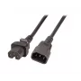 Strāvas kabelis EFB Elektronik EK585.2V2 2 m IEC C14 – IEC C15 250 V 10 A