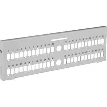 EFB Elektronik 53604.3V2 plaukta plāksne, tērauda, pelēka, 19 inch