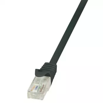 Tīkla kabelis LogiLink 3m RJ45 Cat6 U/UTP Melns