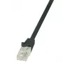 Tīkla kabelis LogiLink 3m RJ45 Cat5e U/FTP Melns