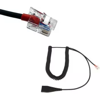 GEQUDIO RJ kabelis saderīgs ar Yealink, Snom, Avaya, Grandstream WA9402