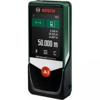 Lāzera attāluma mērītājs Bosch AdvancedDistance 50C — 50 m diapazons, modelis 0603672202