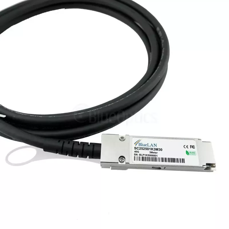 BlueOptics JH235A-BL QSFP InfiniBand 3m Melns