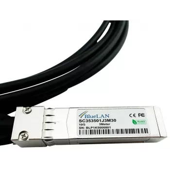 BlueOptics 00VX117-BL InfiniBand optiskās šķiedras kabelis 5 m SFP+ vīriešu savienotāji