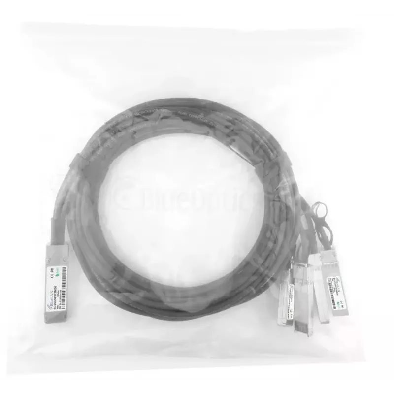 BlueOptics Q+BC0003-S+-BL InfiniBand/optiskais kabelis 3 m QSFP 4xSFP+