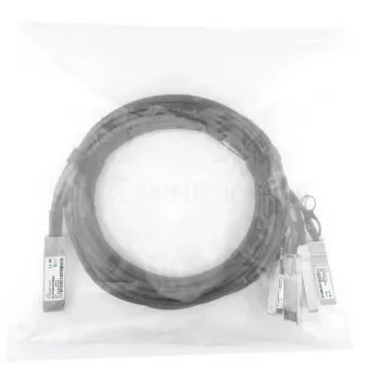 BlueOptics CPAC-TR-40SPLIT-QSFP-3M-BL 3m QSFP uz 4xSFP+ pasīvais vara kabelis
