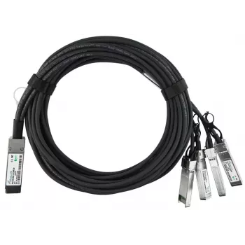 InfiniBand/optiskais kabelis BlueOptics SFPPQSFP28-05-BL 5 m QSFP 4xSFP+