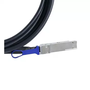 InfiniBand/optiskais kabelis BlueOptics QDD-400G-DAC-1M-BL 1m QSFP-DD Vīrietis/Vīrietis