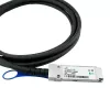 DAC kabelis BlueOptics FN-CABLE-QSFP28-1-BL QSFP28-QSFP28 InfiniBand 1 m Melns