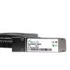 DAC kabelis BlueOptics FN-CABLE-QSFP28-1-BL QSFP28-QSFP28 InfiniBand 1 m Melns