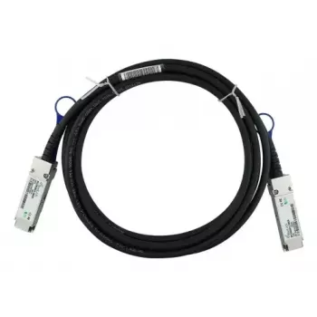 DAC kabelis BlueLan R8M59A-BL QSFP28 InfiniBand 0.5m Melns