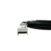 DAC kabelis BlueOptics SFP-25G-CU5M-BL SFP28 5m Melns