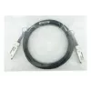 BlueOptics QSFP28 DAC 1 m kabelis SFP-DAC100-1M-BL, 100GBASE-CR4, QSFP28–QSFP28, Melns