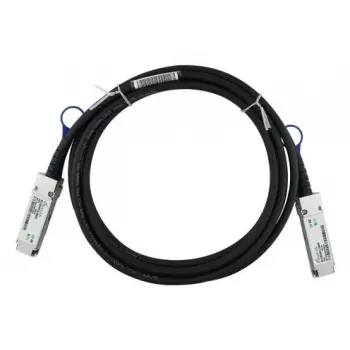 BlueOptics QSFP28 DAC kabelis SFP-DAC100-3M-BL, 3 m, QSFP28 uz QSFP28, 100GBASE-CR4, melns