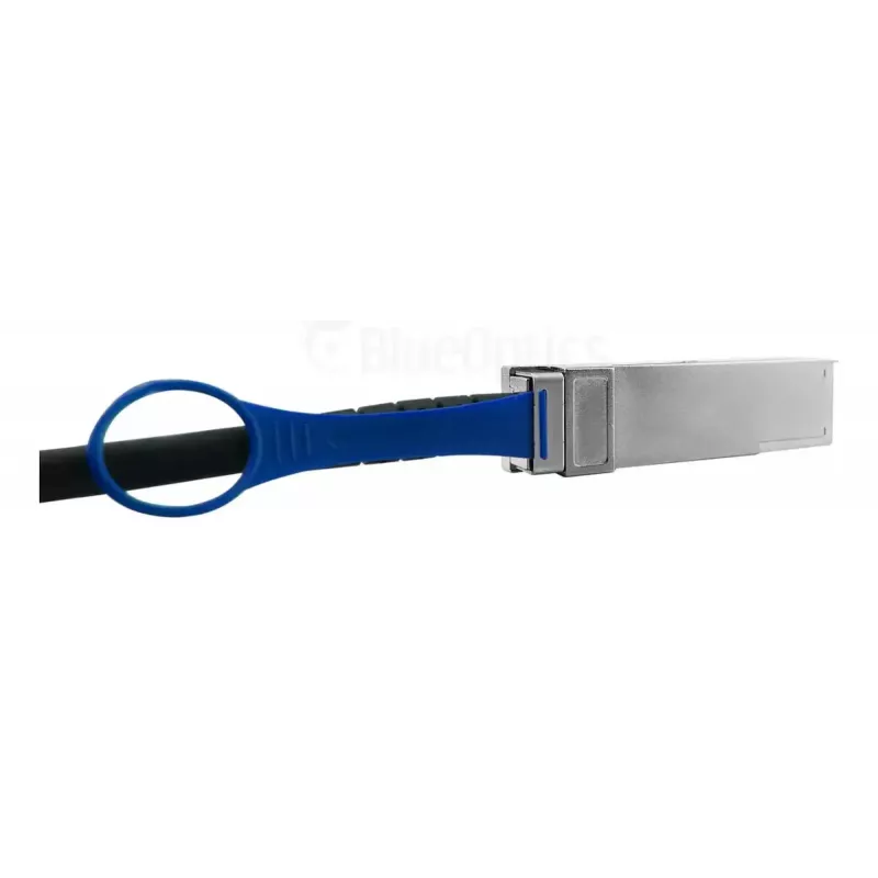 DAC kabelis BlueOptics 980-9I54L-00V02A-BL 3m QSFP56 Melns