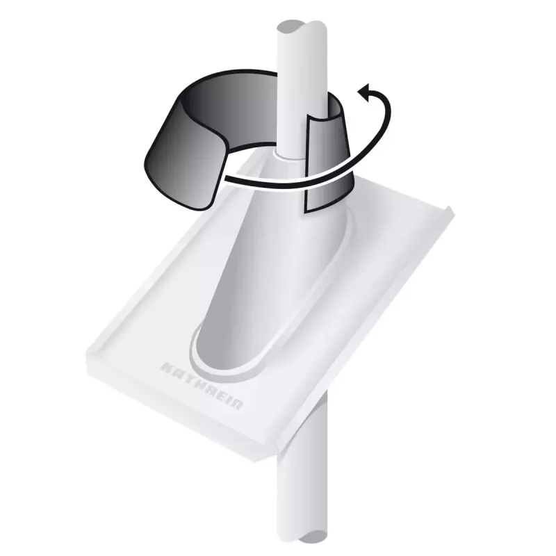 Kathrein ZTC 01 Mast Cover Collar, 27-60 mm, melns (204500012)