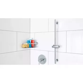 Dušas turētājs TESA Spaa metāla-plastmasas slīdēšanas stienis 56538-00000-00