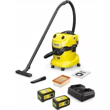 Putekļsūcējs Kärcher WD 4-18 Dual Battery Set