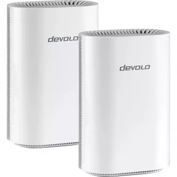 Devolo BE6500 WiFi 7 Mesh maršrutētāju komplekts 2 gab. (balts) - divu vienību tīkla sistēma