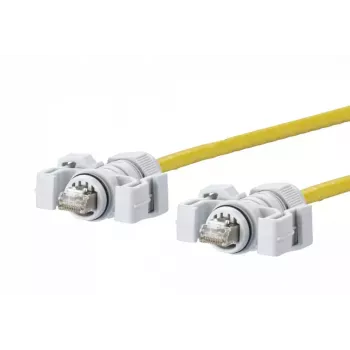 Tīkla kabelis METZ CONNECT 141N113K13K50 Cat6 S/FTP 5m Dzeltens